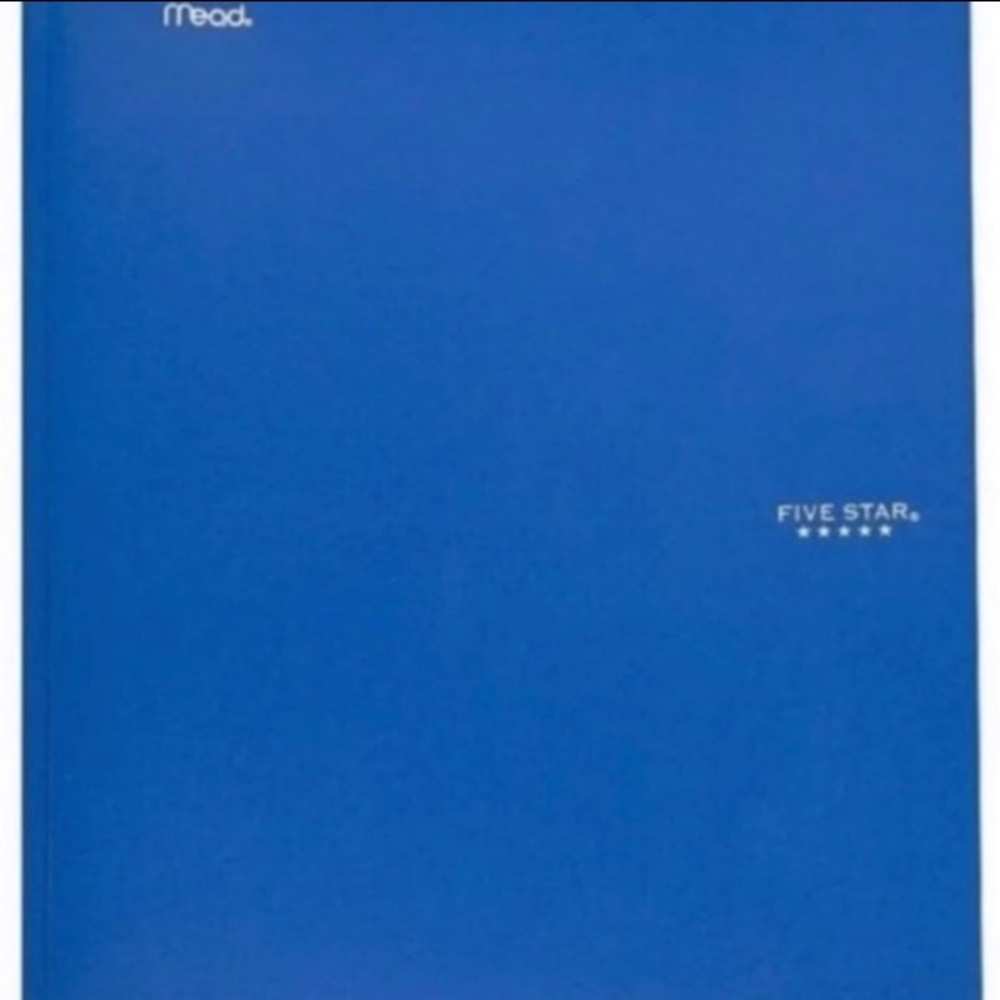 Five Star Stay-Put Pocket & Prong Folder